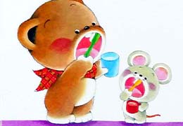 掉了一颗牙的小老鼠